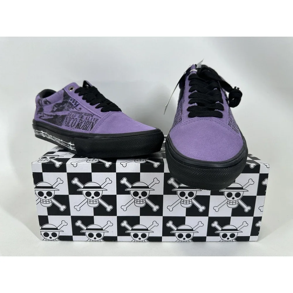 Vans One Piece Wanted Nico Robin Skate Old Skool Shoes Men's 7‎ New In Box